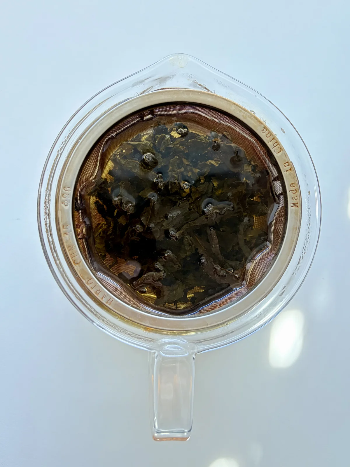 Charcoal Roasted Gan De Village Tie Guan Yin Oolong Tea of Anxi von Yunnan Sourcing — Bild 2
